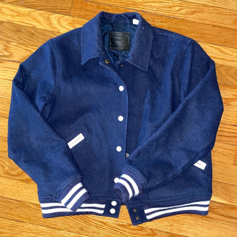 Levi’s bomber varsity jacket